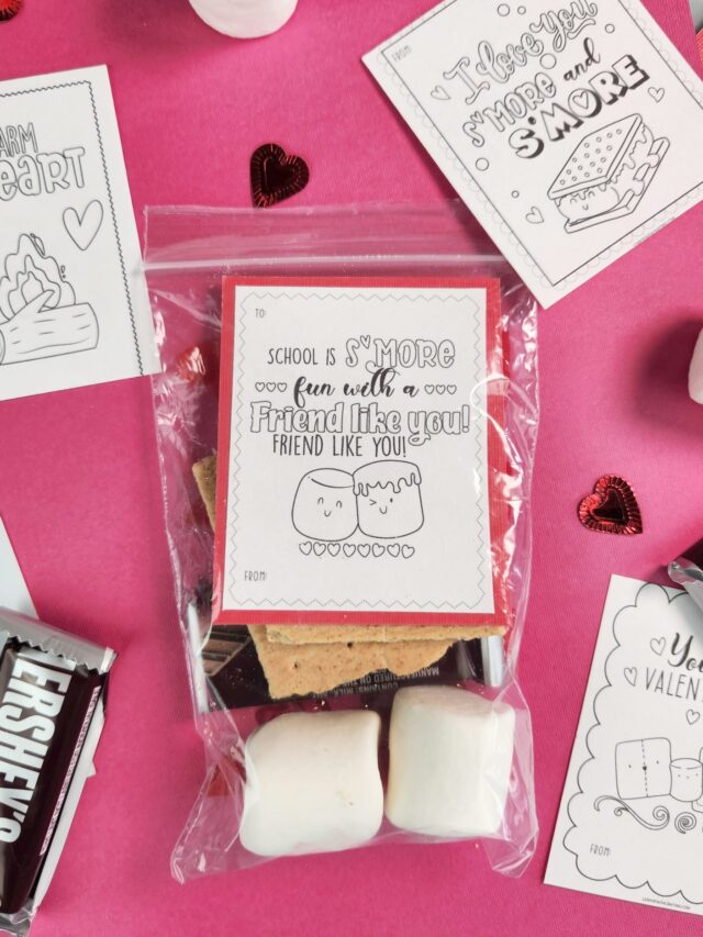 Free Printable Smore Valentine Printable