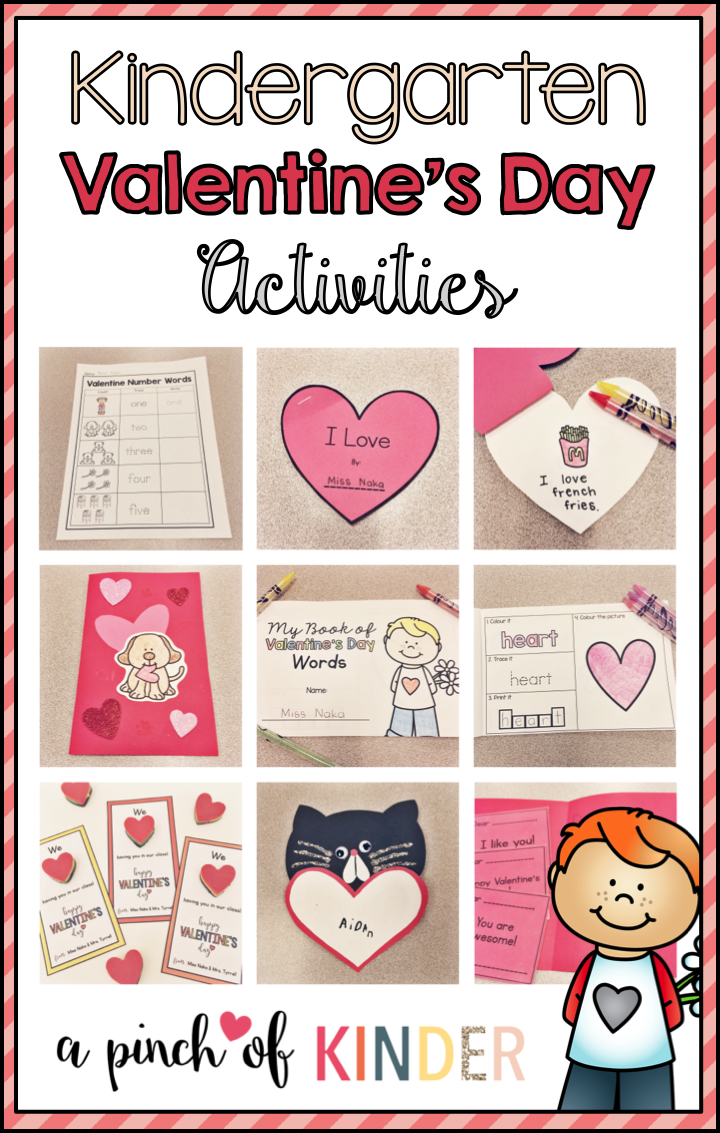 Valentine's Day Activities For Kindergarten Printables