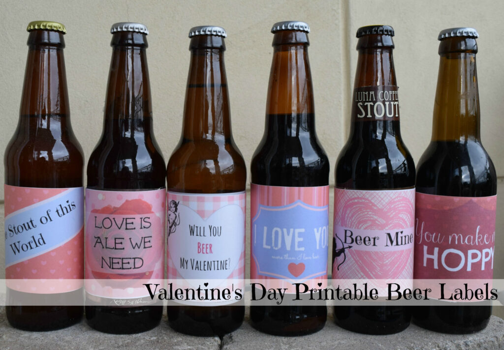 Beer Valentines Free Printable
