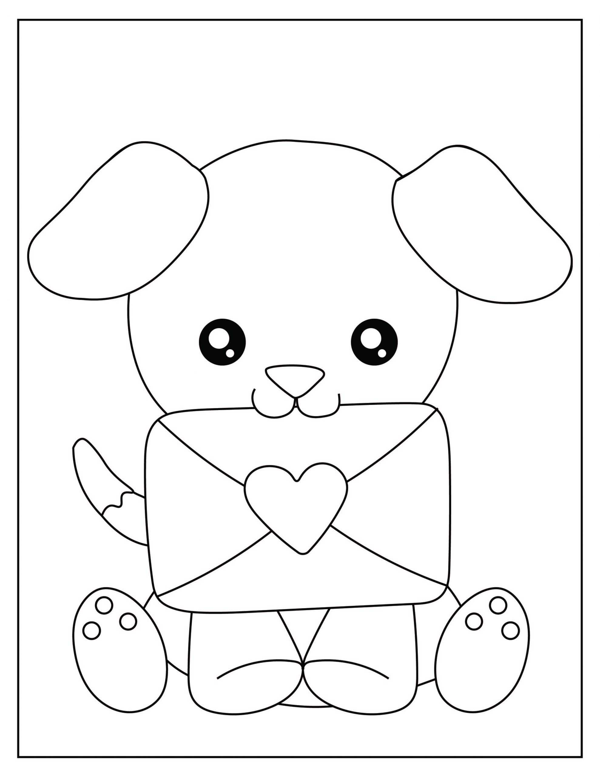Valentines Coloring Pages Printable Free