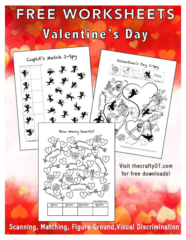 Valentine's Day Printable Worksheets