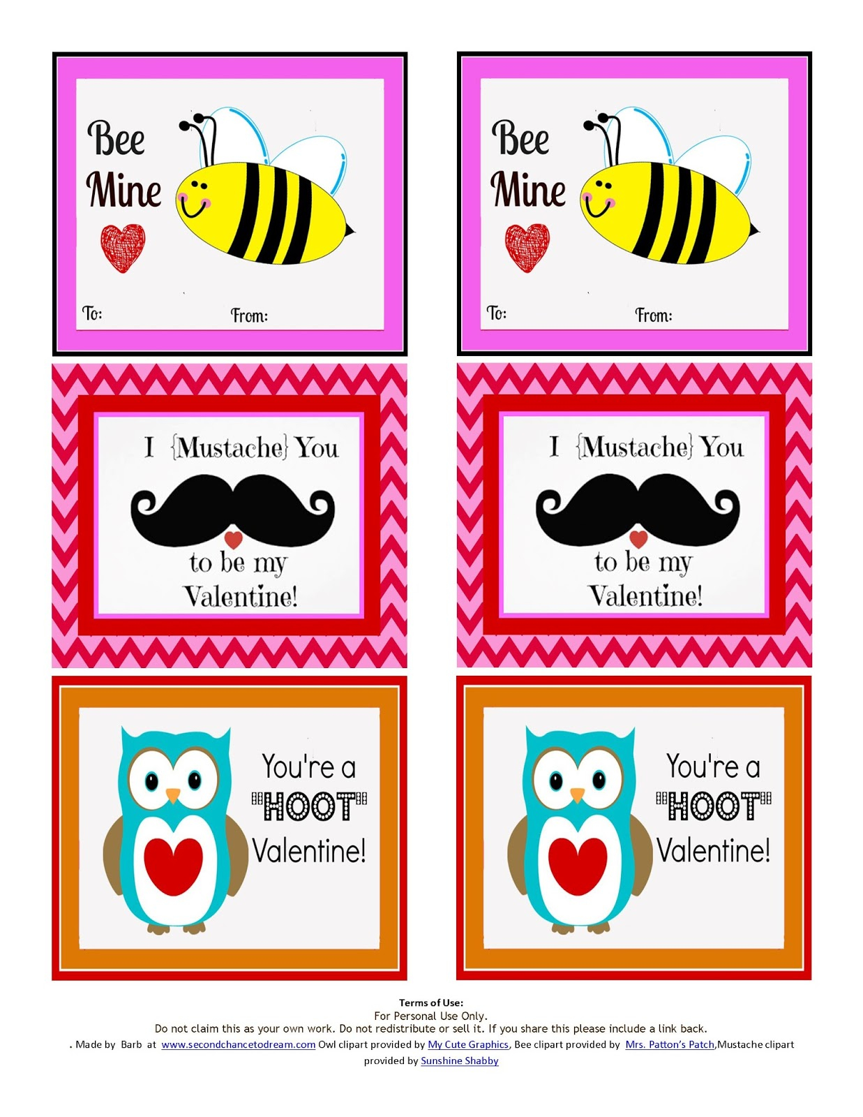 Valentines Day Printables Free