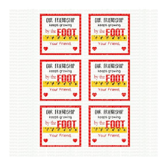 Fruit By The Foot Valentine Printable