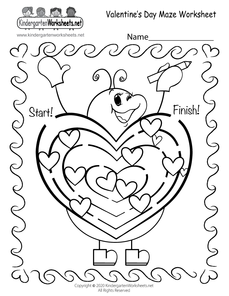 Free Valentine Printables For Kindergarten