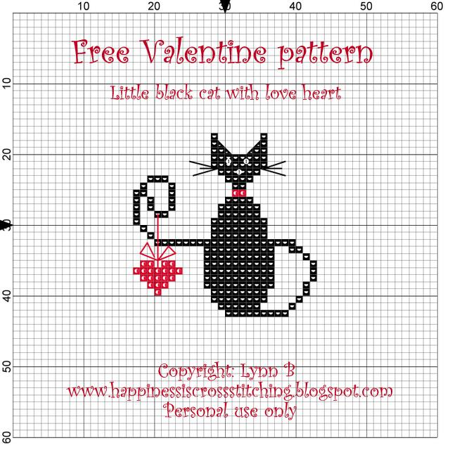 Free Printable Valentine Cross Stitch Patterns