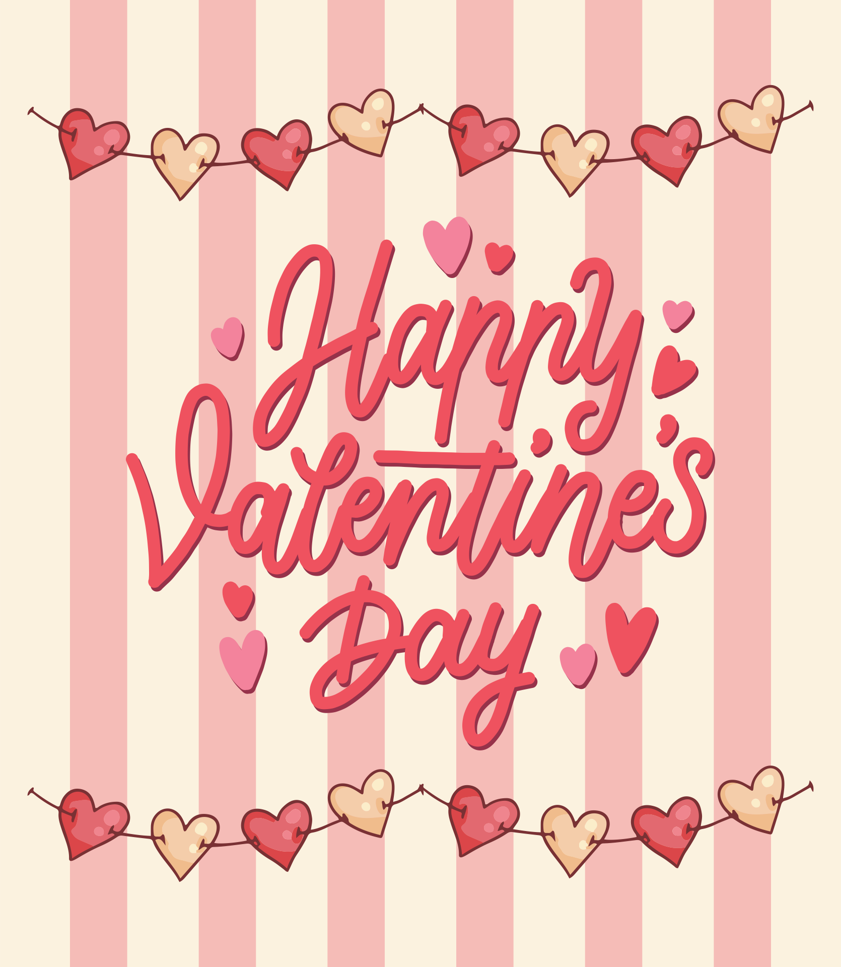 Printable Valentines Card Design