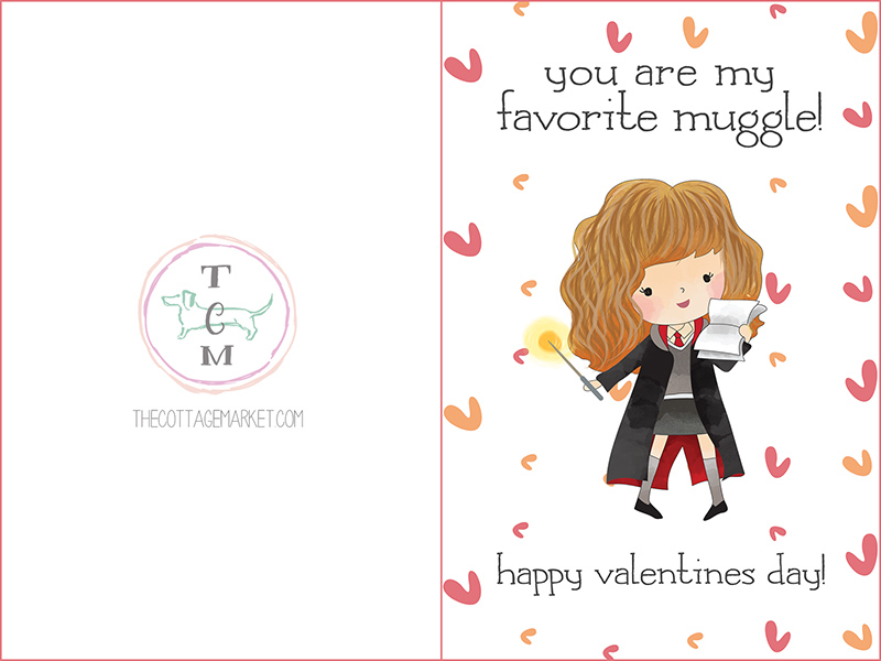 Harry Potter Valentine Printables