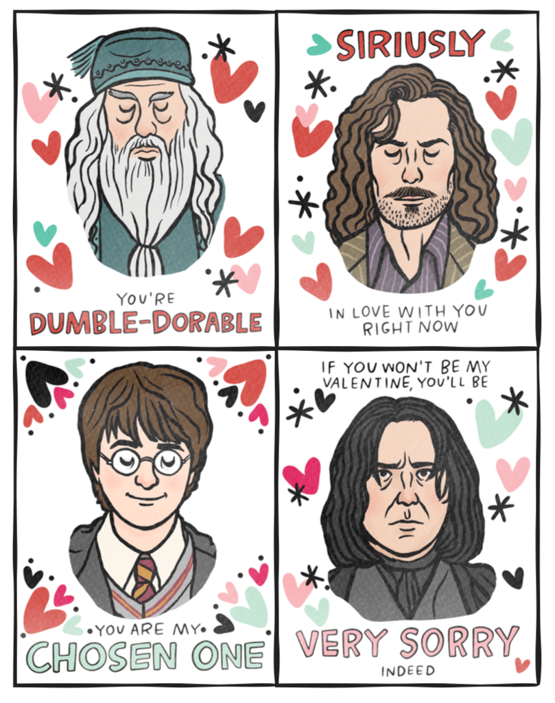 Harry Potter Valentine Free Printable