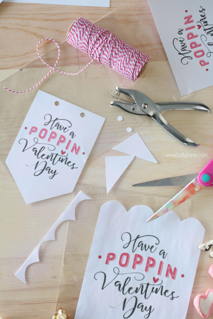 Poppin Valentine's Day Printable