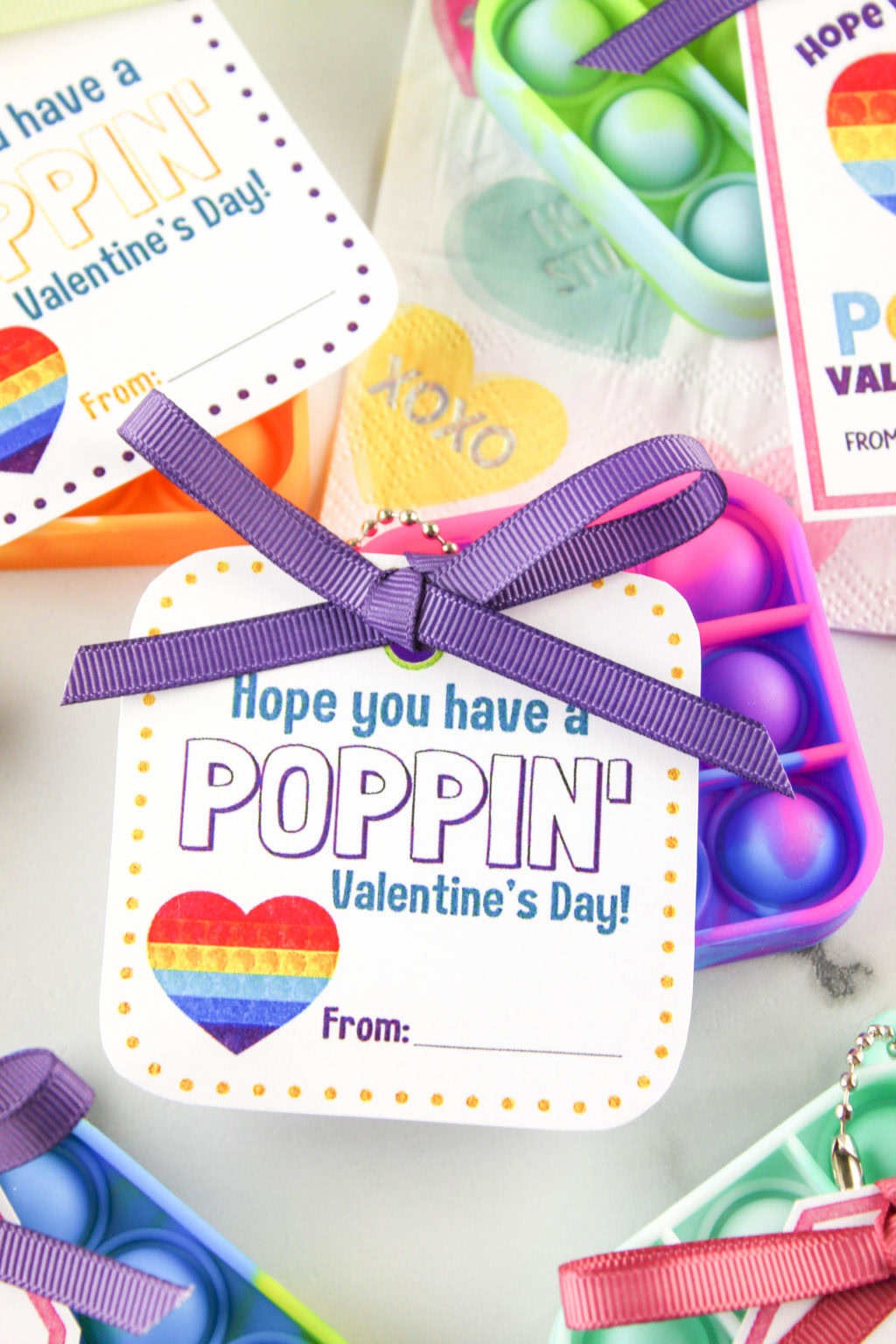 Poppin Valentine's Day Printable