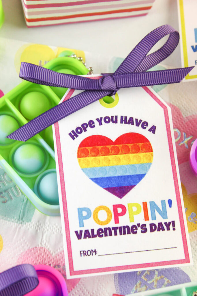 Free Printable Have A Poppin Valentine's Day