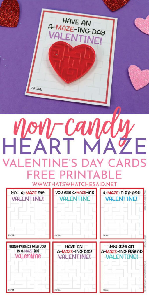A Maze Ing Valentine Printable