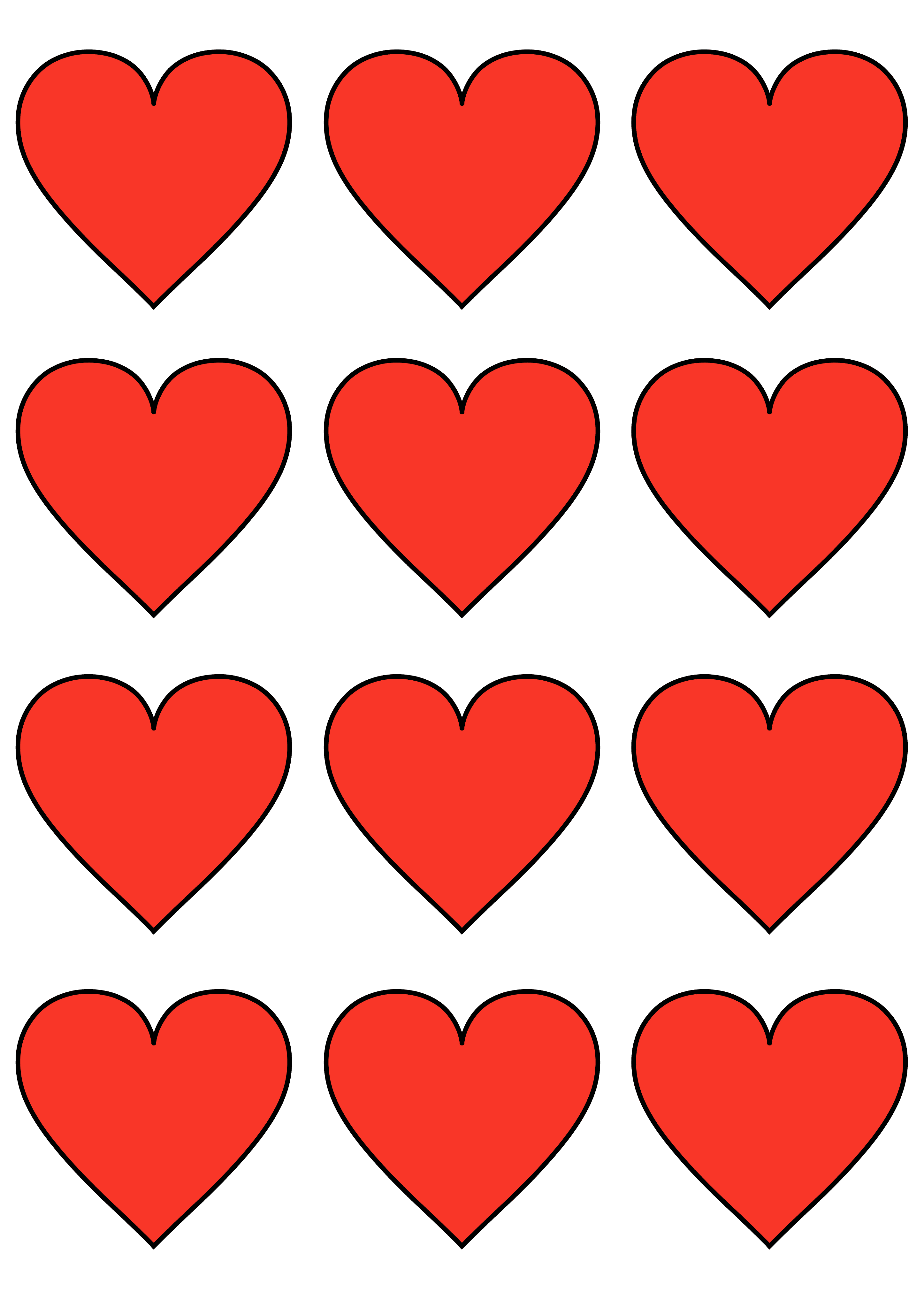 Valentine Heart Free Printable