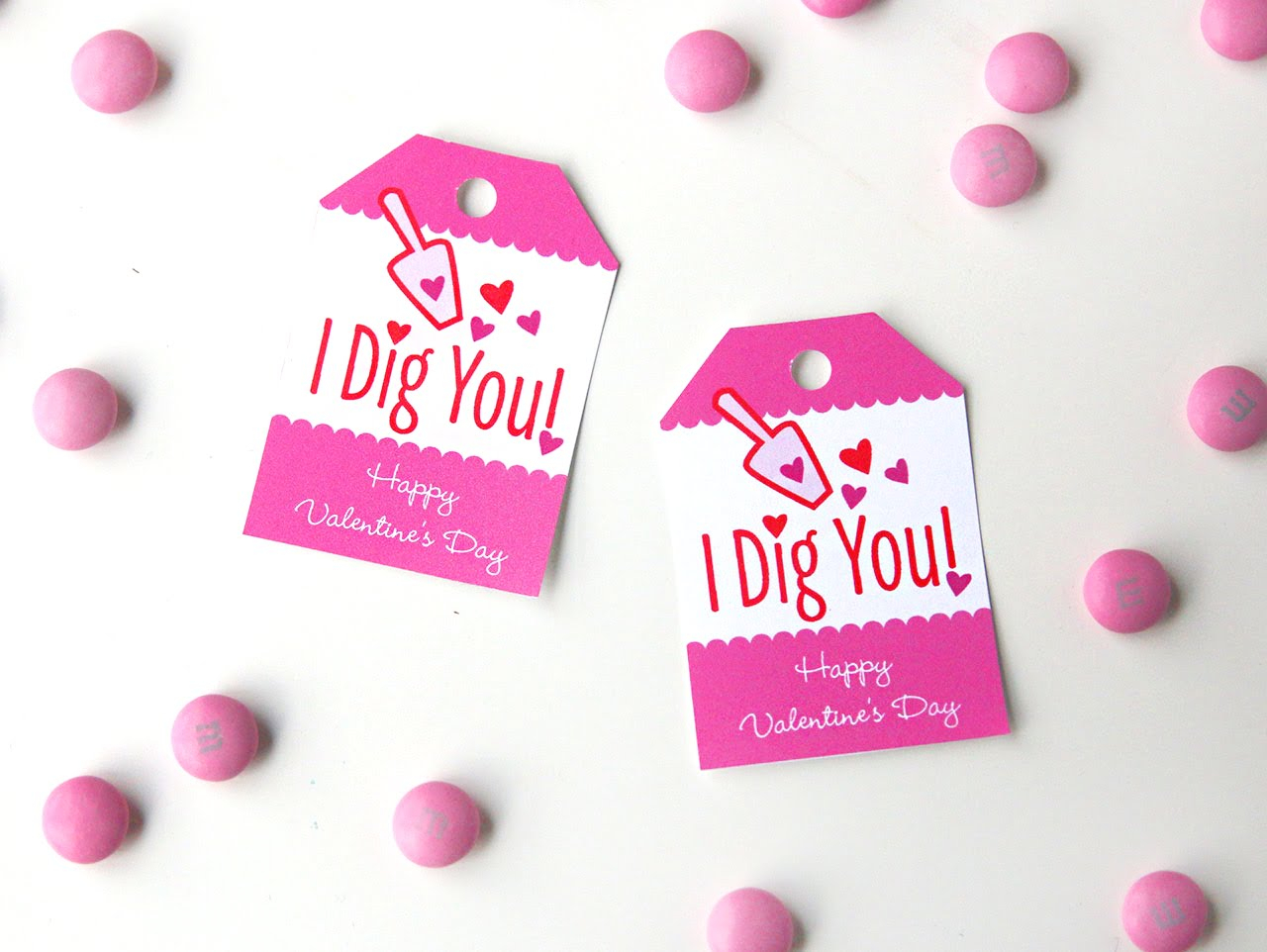 I Dig You Valentines Printable