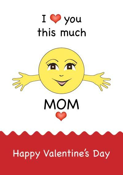 Printable Valentines Cards For Mom