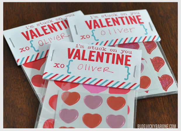 Stuck On You Valentine Free Printable