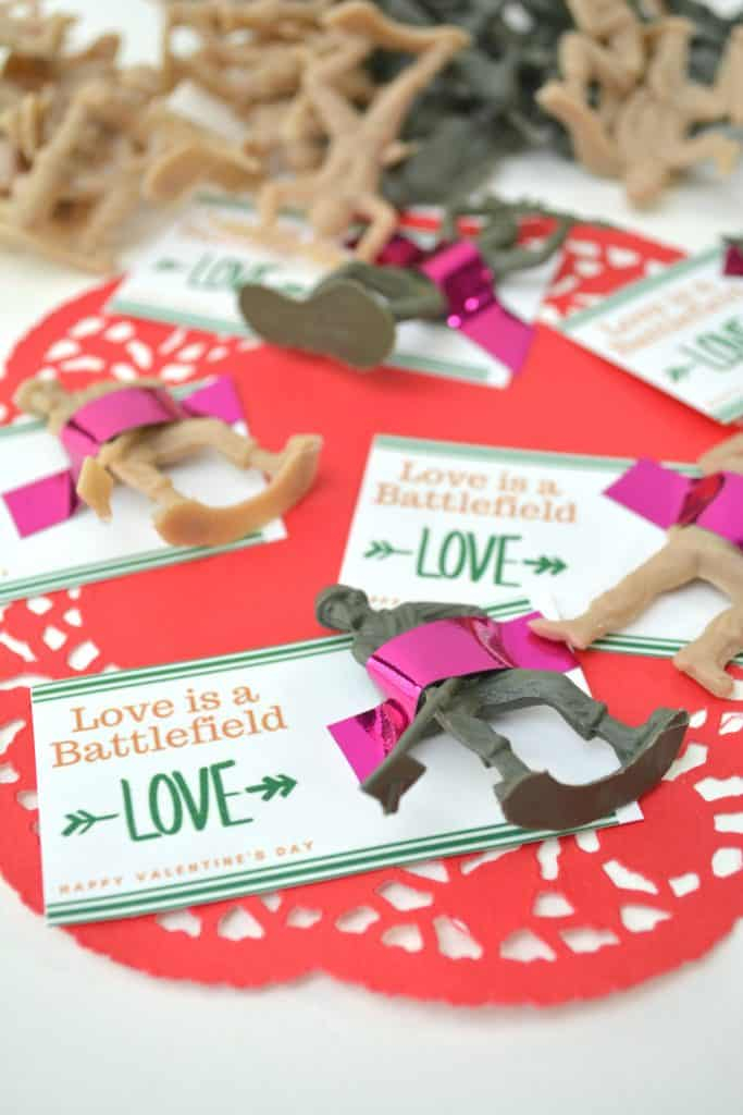 Wild About You Valentine Printable