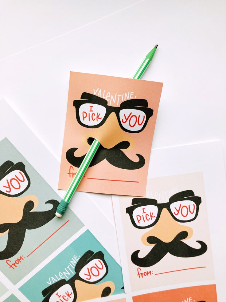 I Pick You Valentine Printable