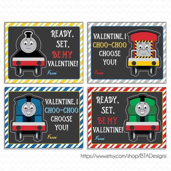 Thomas The Train Valentines Printable