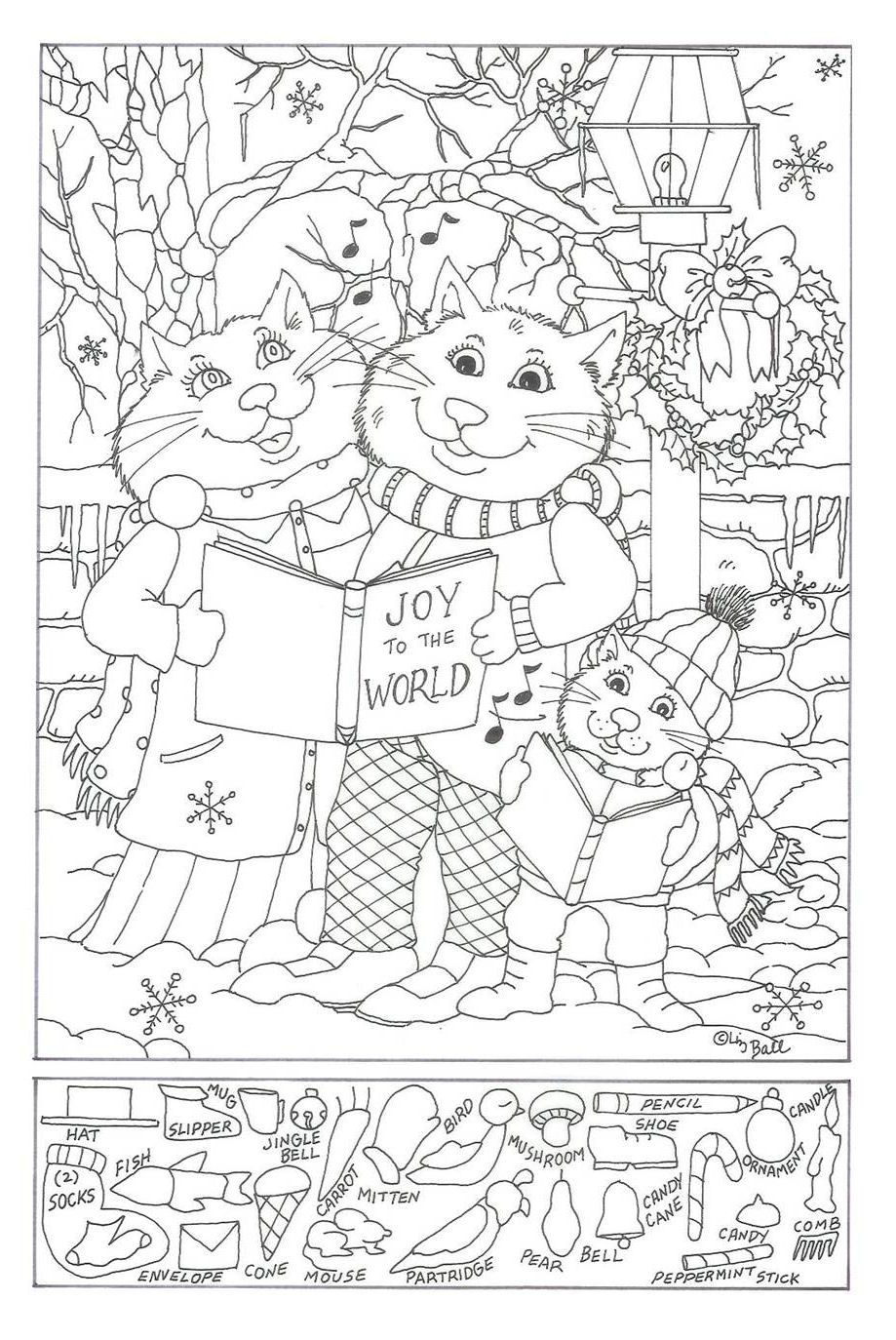Valentines Day Hidden Pictures Printable