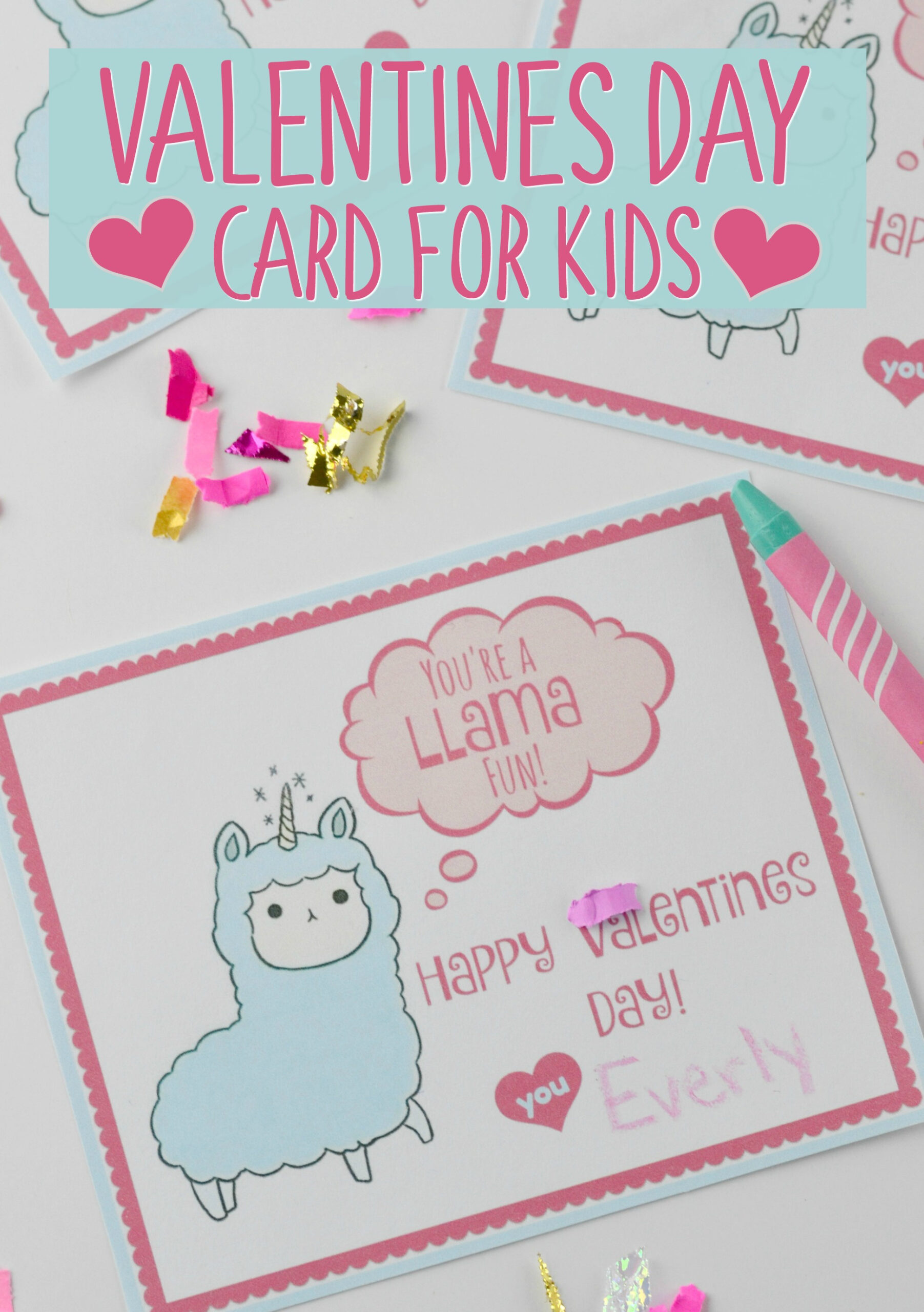 Valentine Cards For Kids Printable