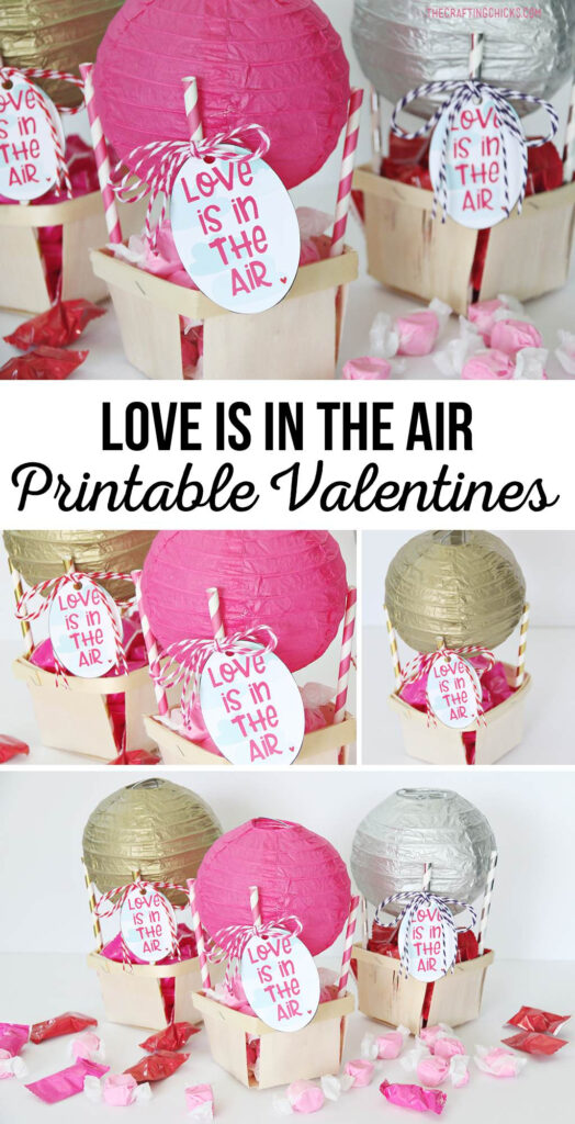 Love Is In The Air Valentine Printable