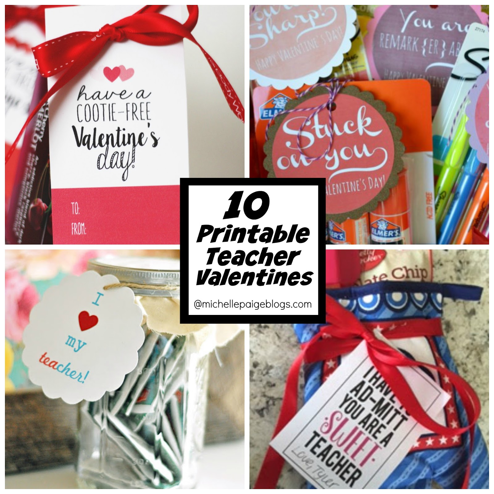 Printable Valentine For Teacher