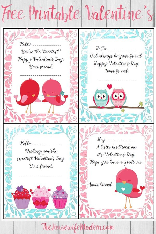Valentines Day Printable Pdf