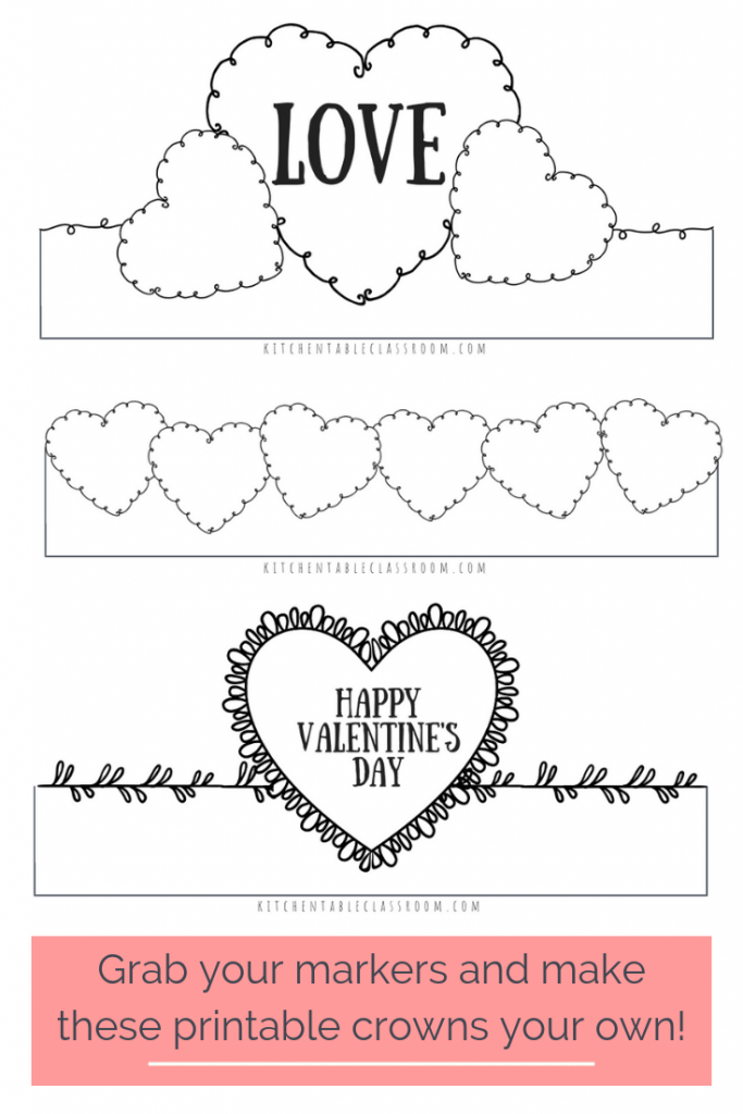 Valentines Day Headband Printable