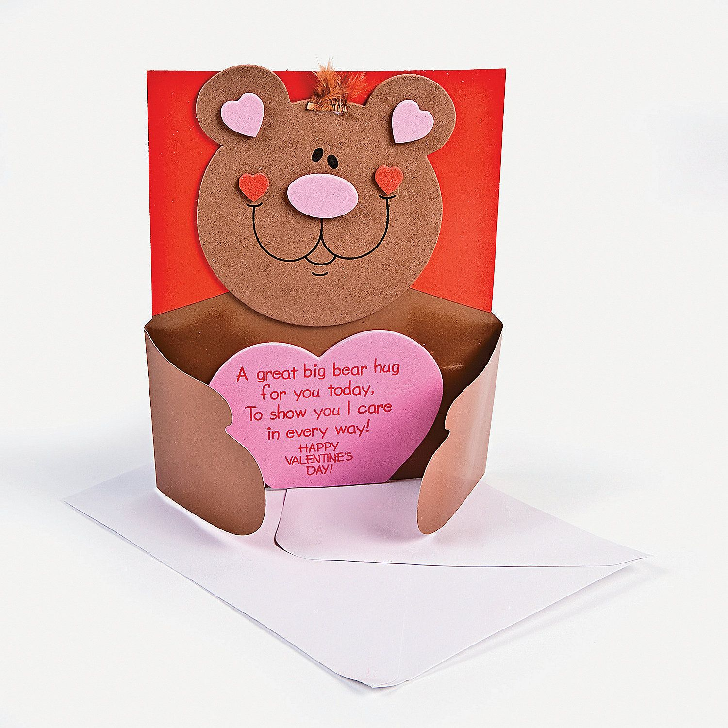 Bear Hug Valentine Printable
