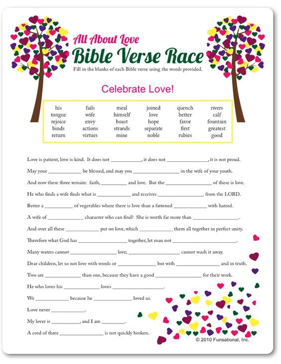 Free Printable Valentine Games For Church Groups