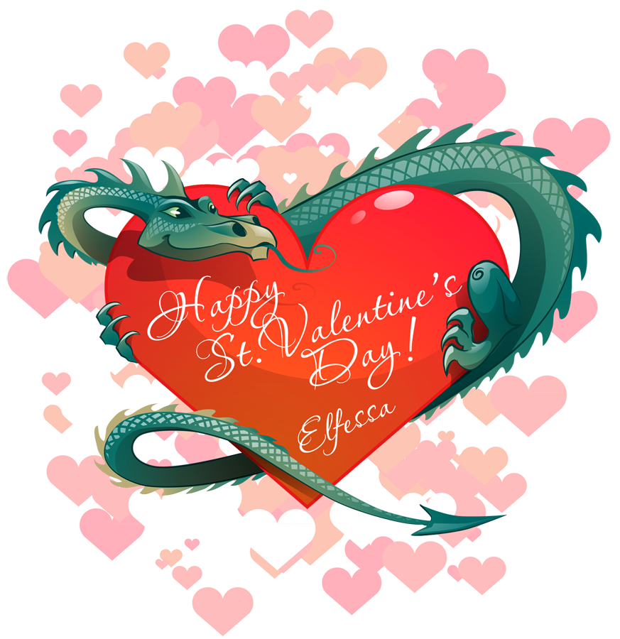 Free Printable Dragon Valentines