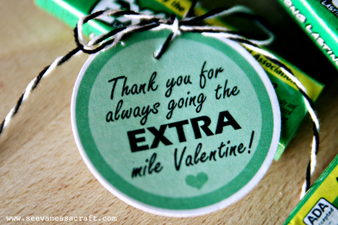 Extra Gum Valentine Printable