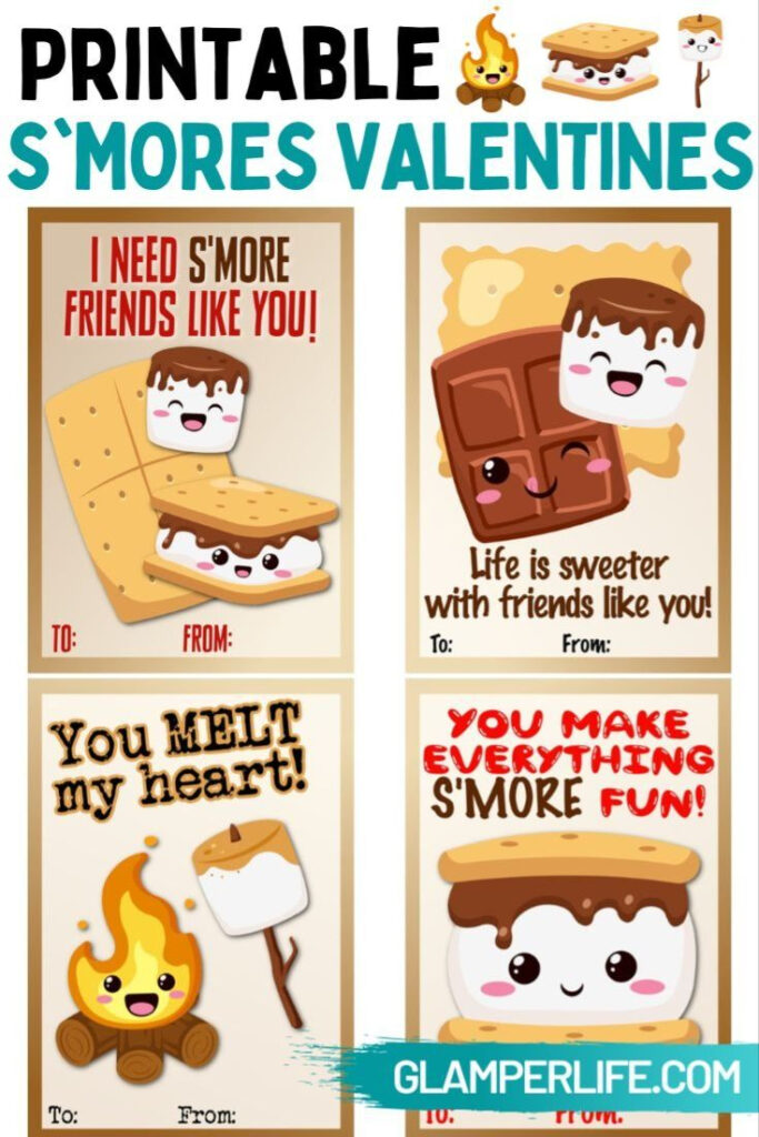 Free Printable Smore Valentine Printable