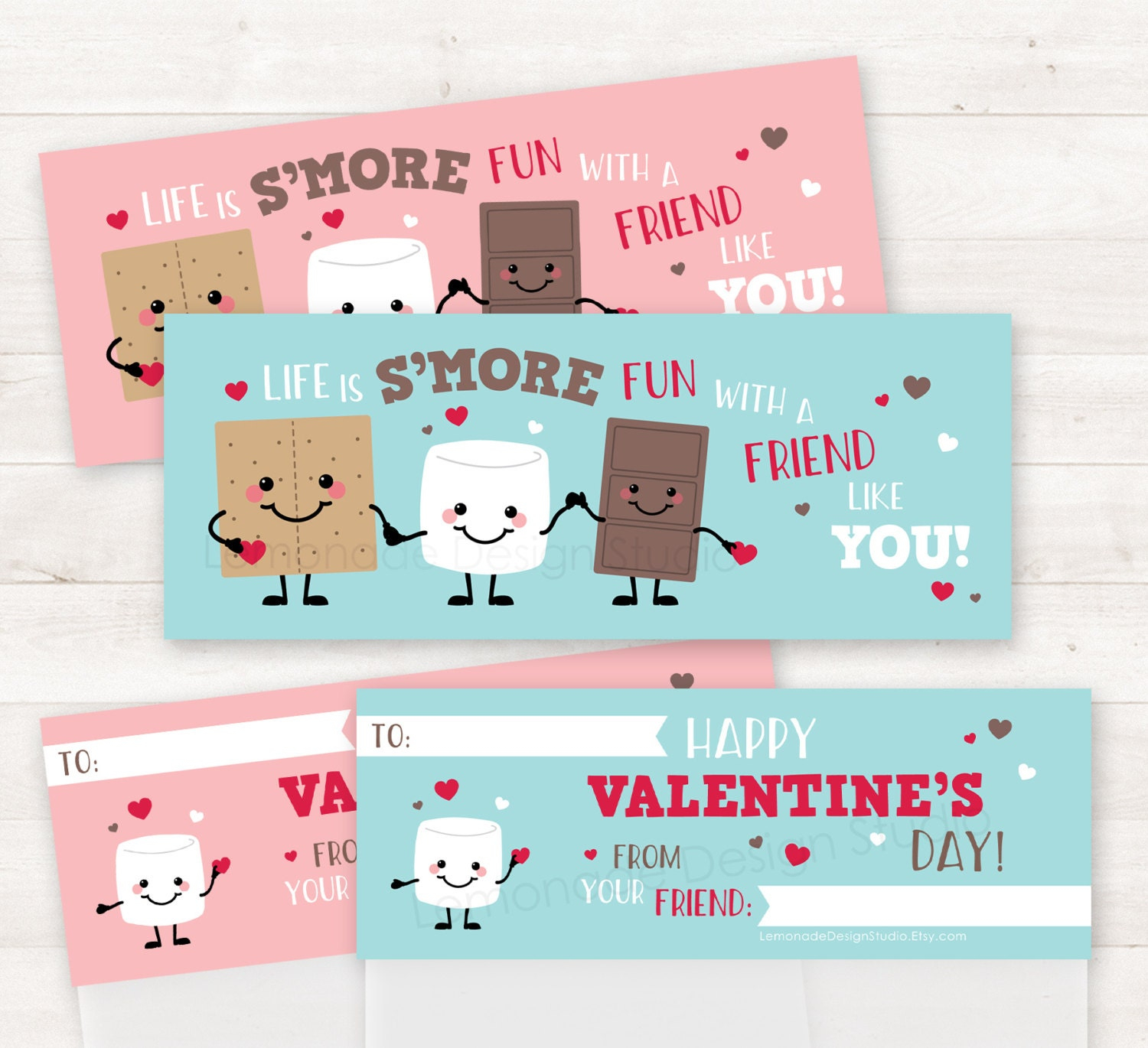 Free Printable Smore Valentine Printable