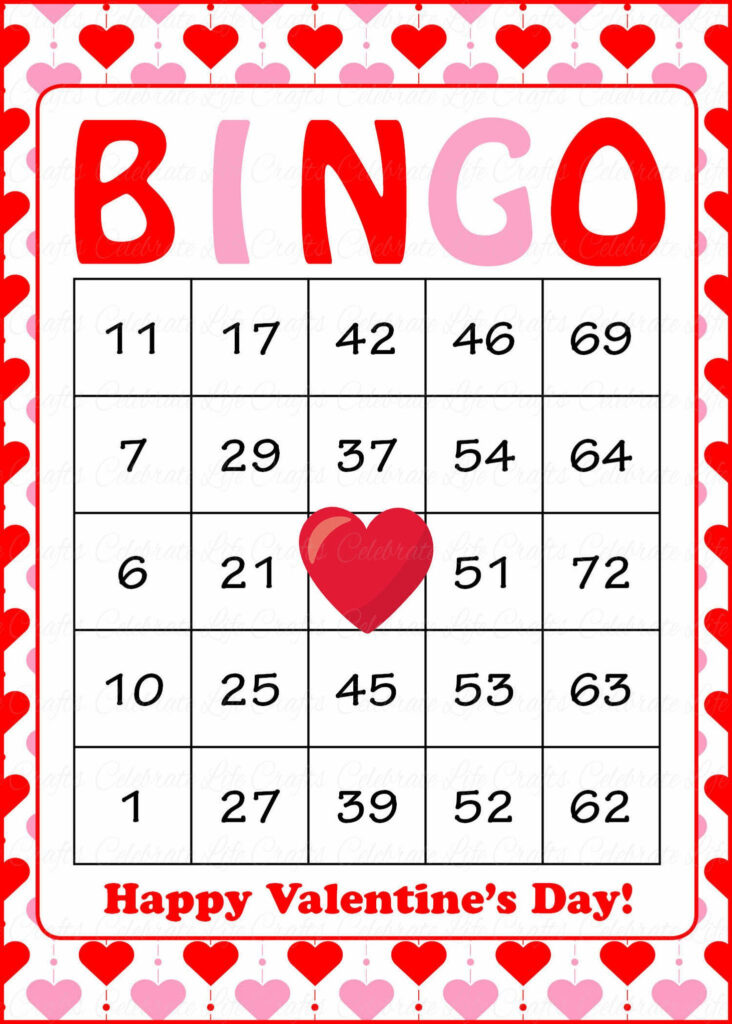 Free Printable Valentine's Day Bingo