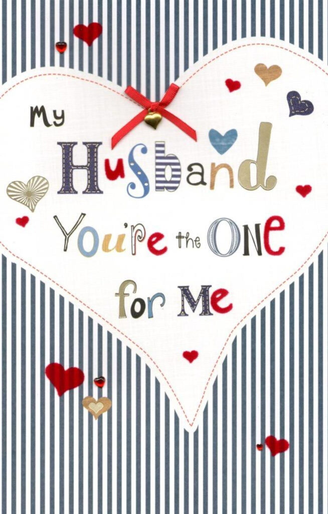 Valentines Card For Husband Printable
