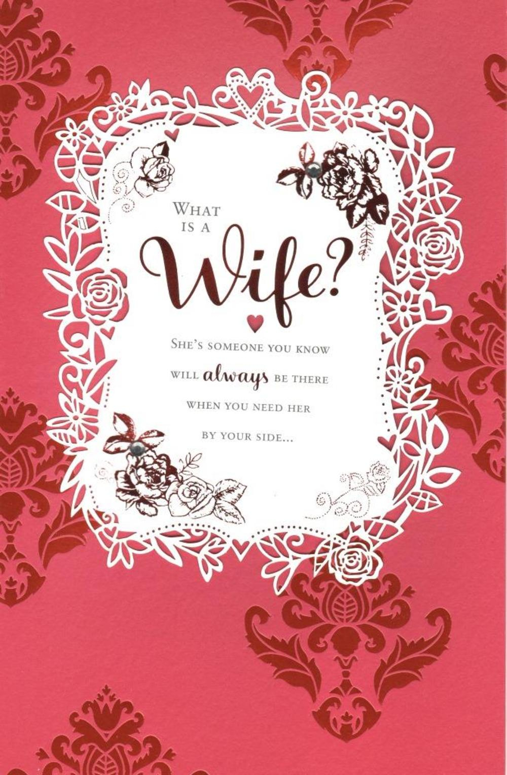 Printable Valentine Card For Wife