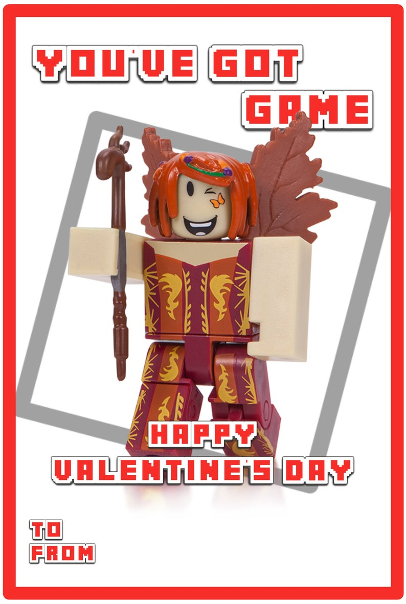 Roblox Valentines Cards Printable