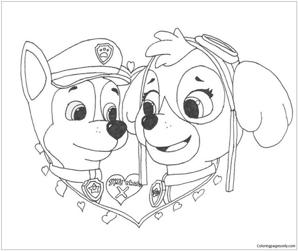Paw Patrol Valentines Printable