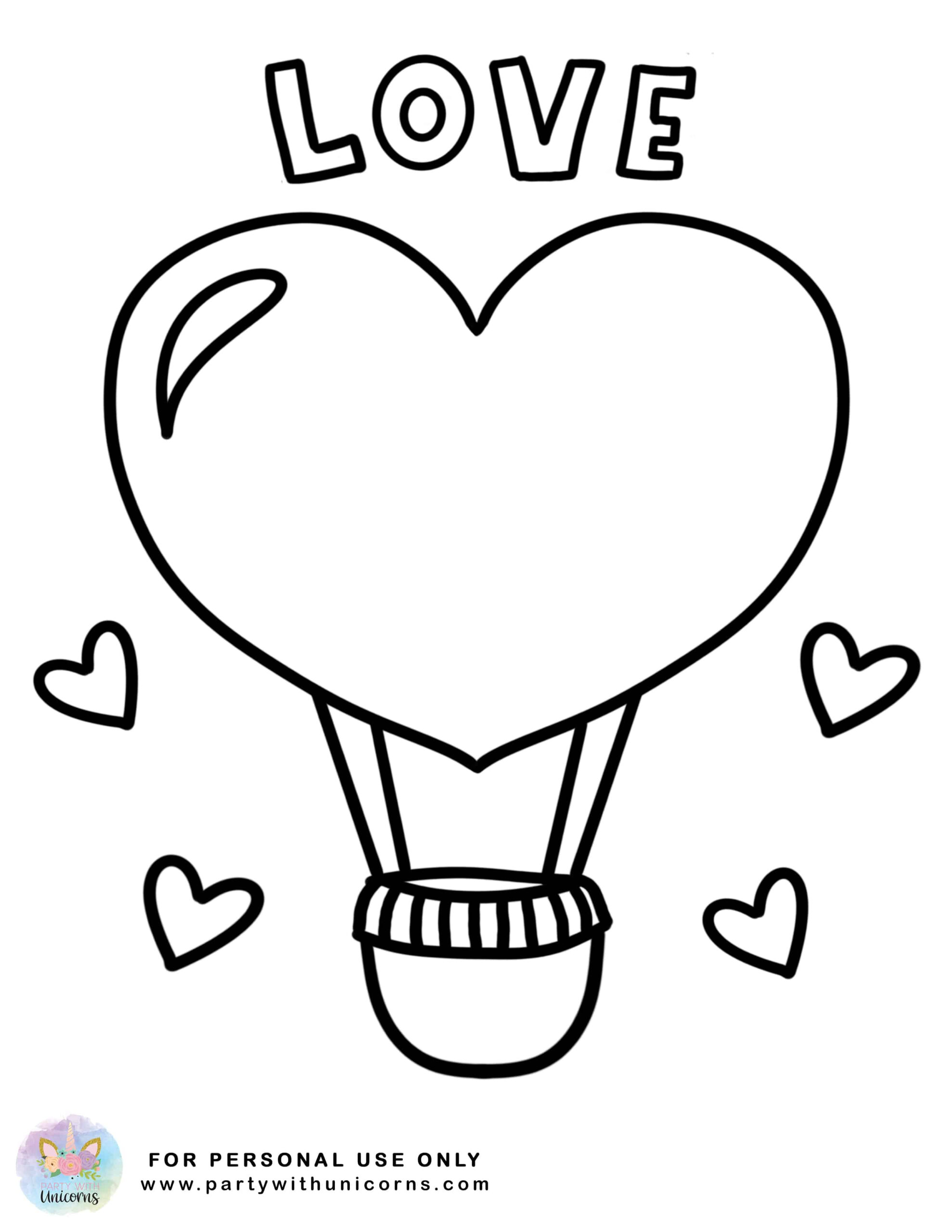 Valentine's Day Coloring Pages Printable