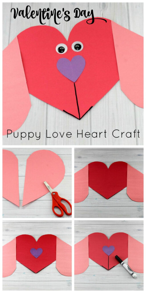 Printable Preschool Valentine Crafts