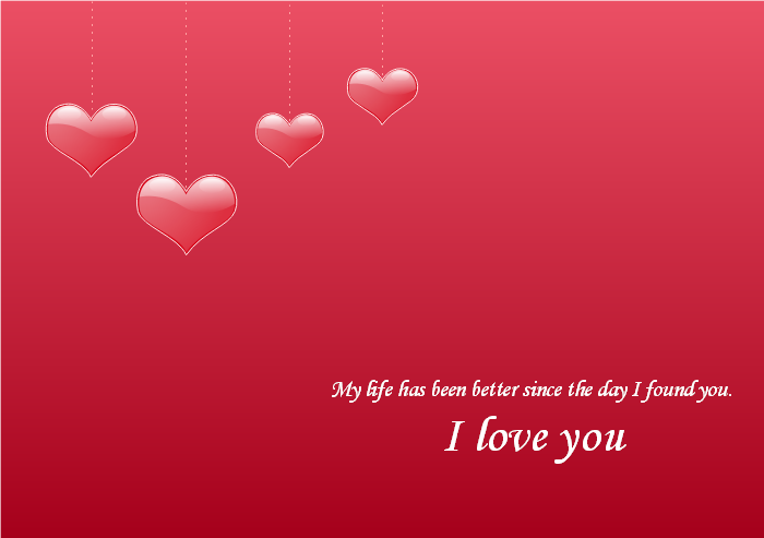Valentine Card Template Printable