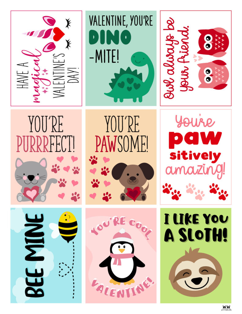Valentines Card Printable Pdf