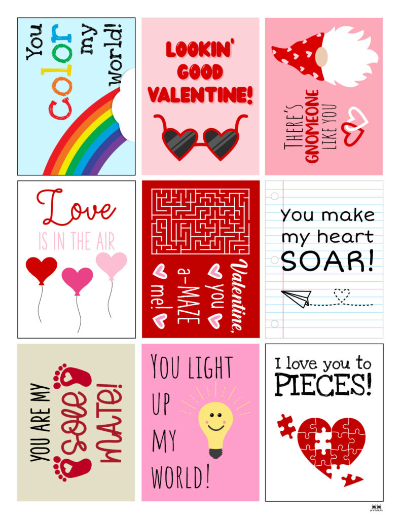 Cards Valentine's Day Printable