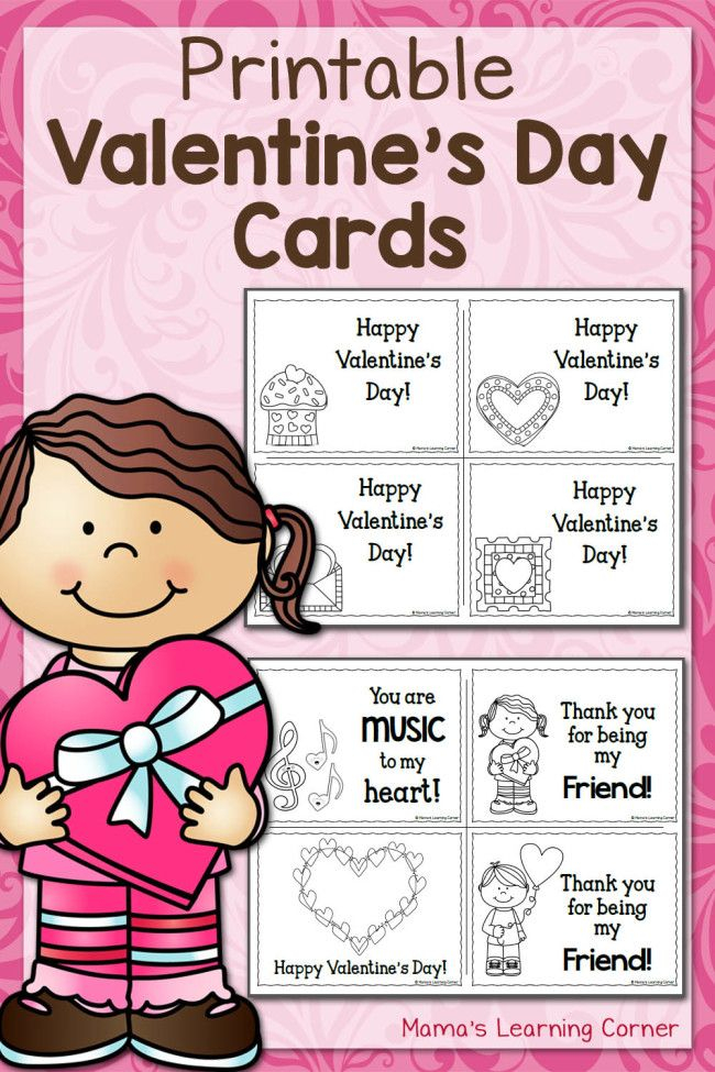 Cards Valentine's Day Printable