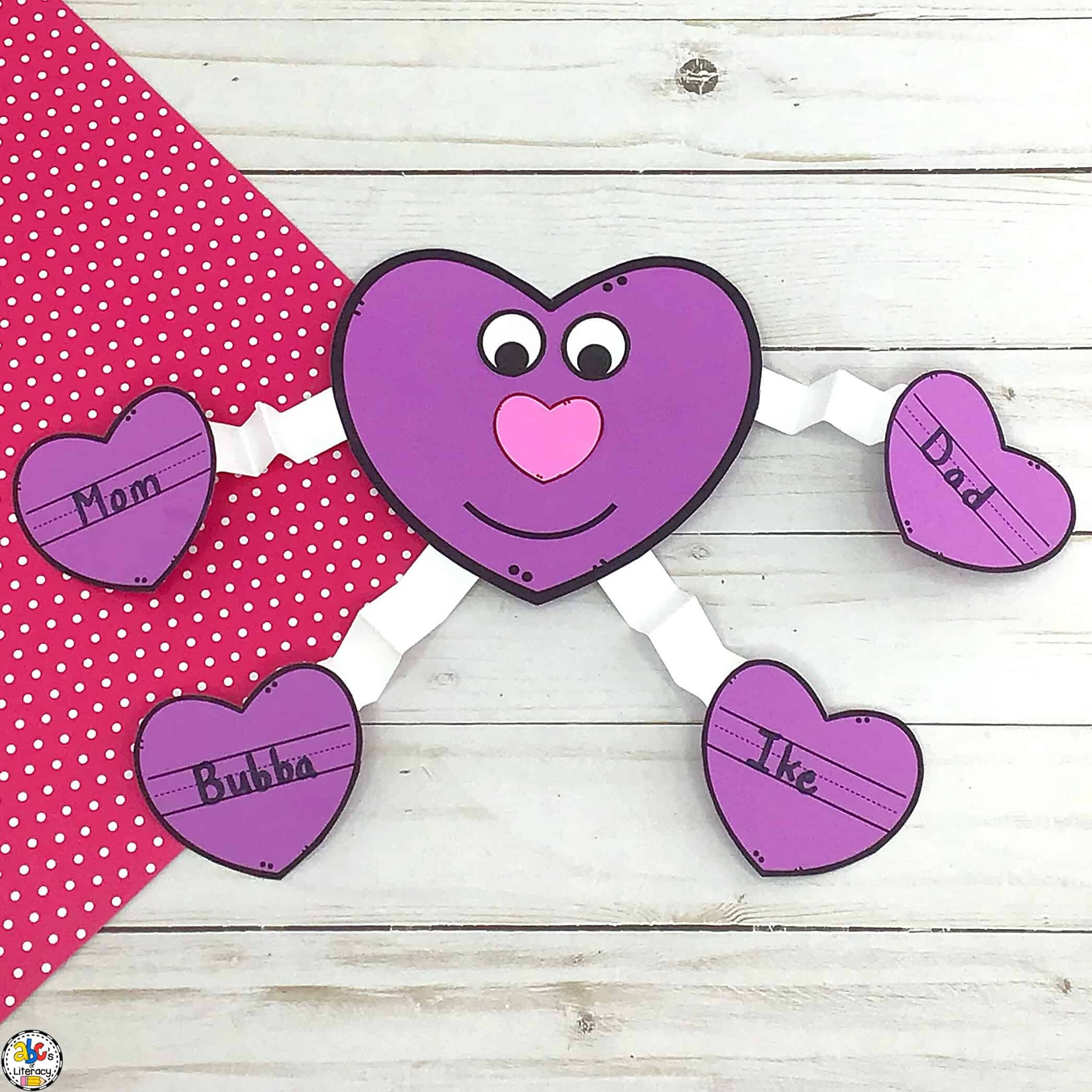 Printable Valentine's Day Crafts For Preschoolers