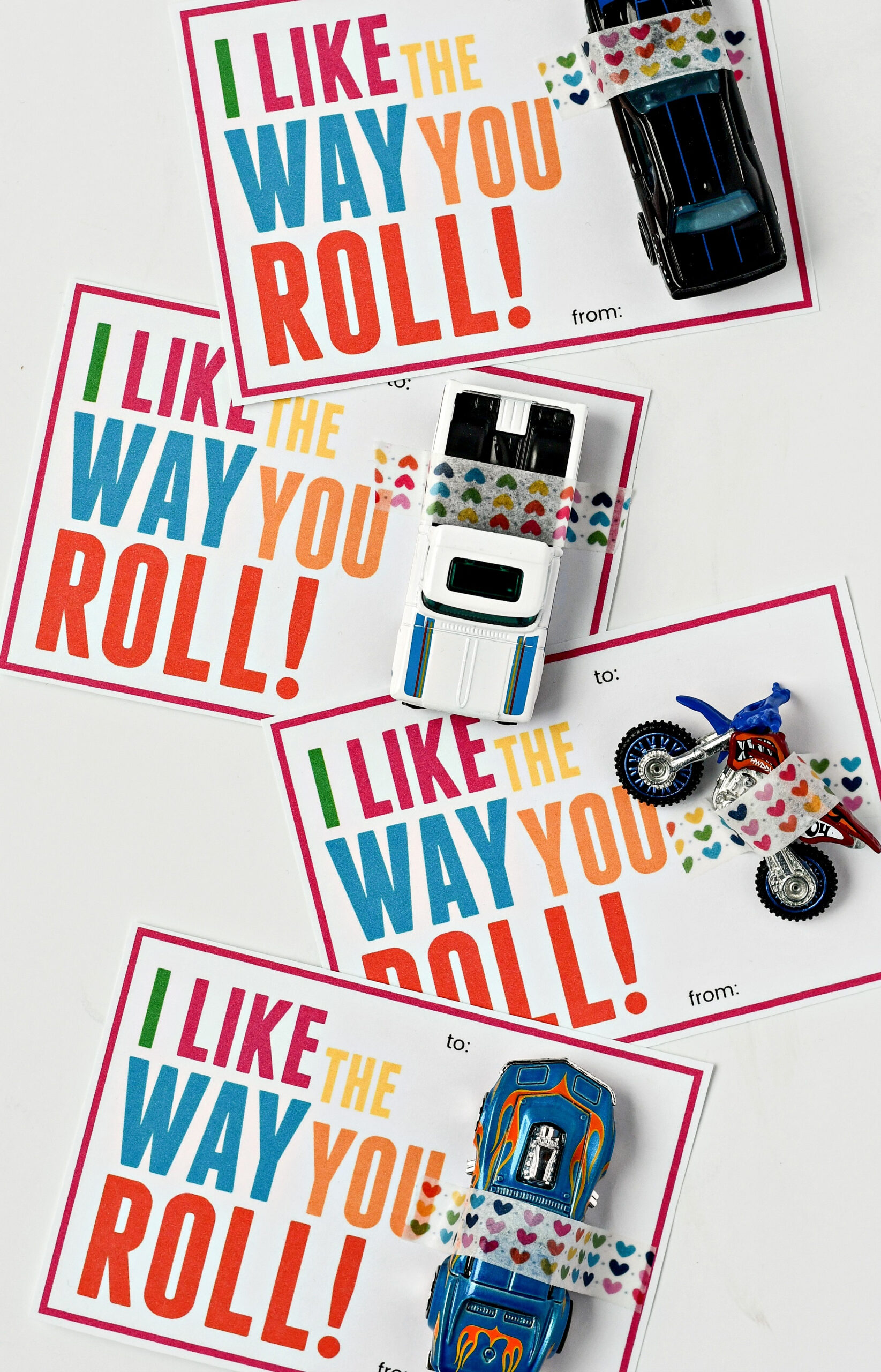 I Like The Way You Roll Valentine Printable