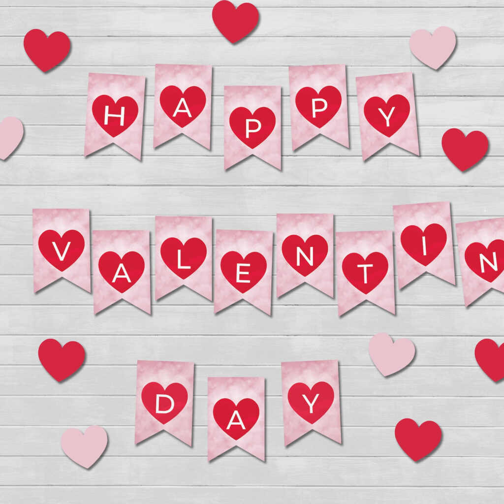 Printable Valentines Day Decor