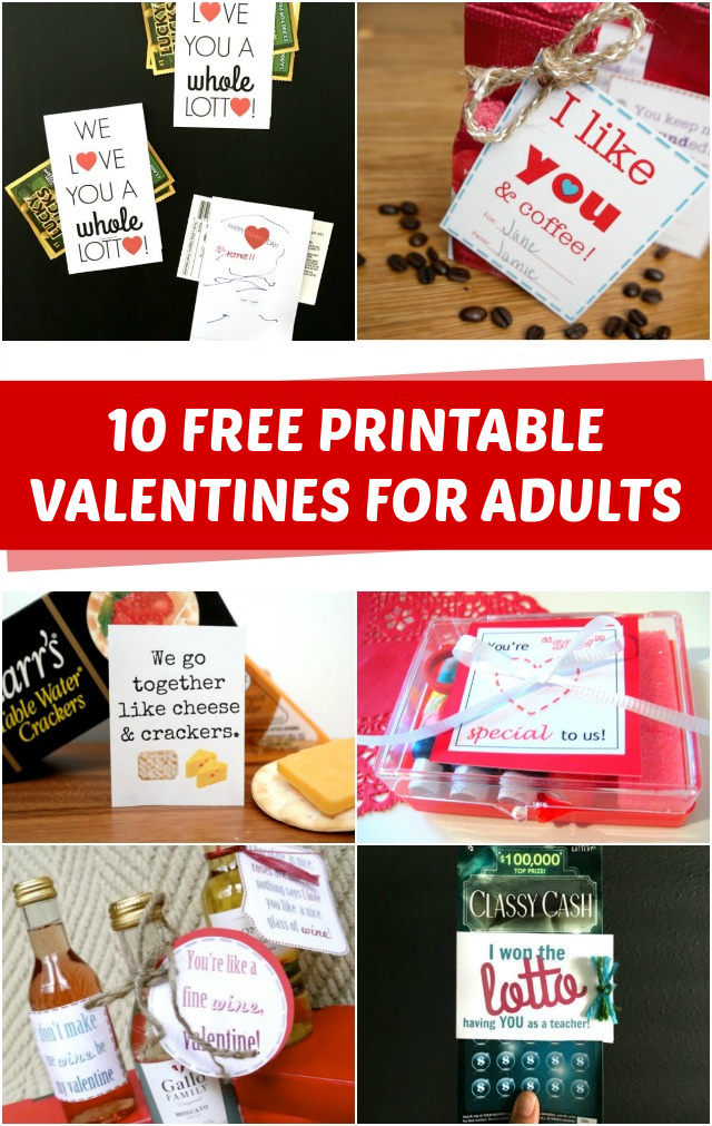 Free Printable Valentine Cards For Coworkers